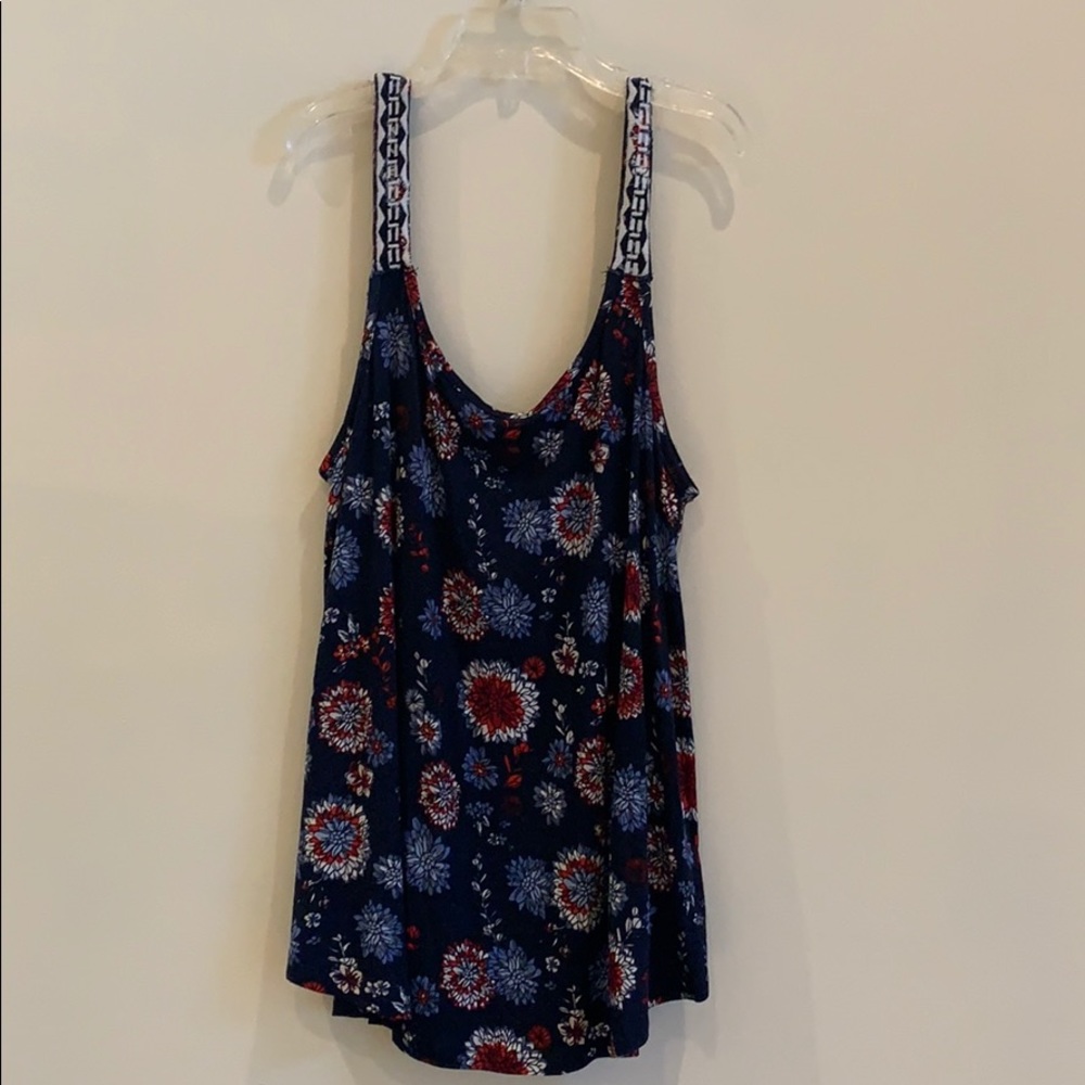 Floral Print Tank Top